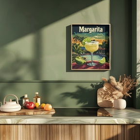 Margarita Vintage Poster