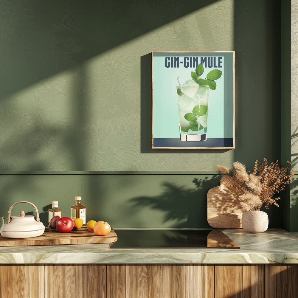 Gin Gin Mule Poster