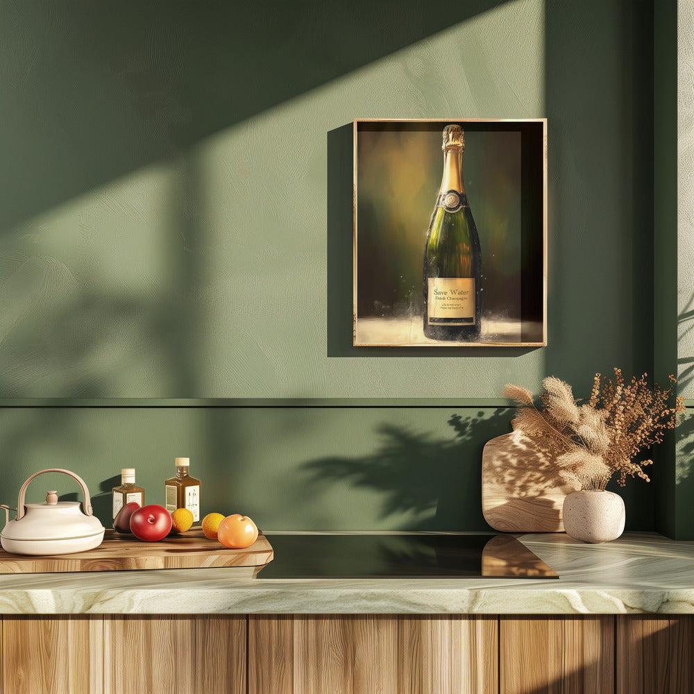 Drink Champagne Poster