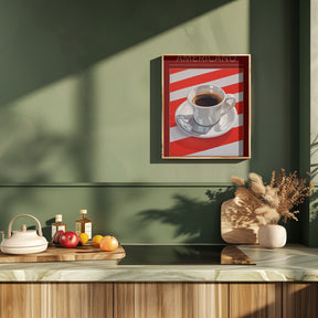 Americano Coffee Poster