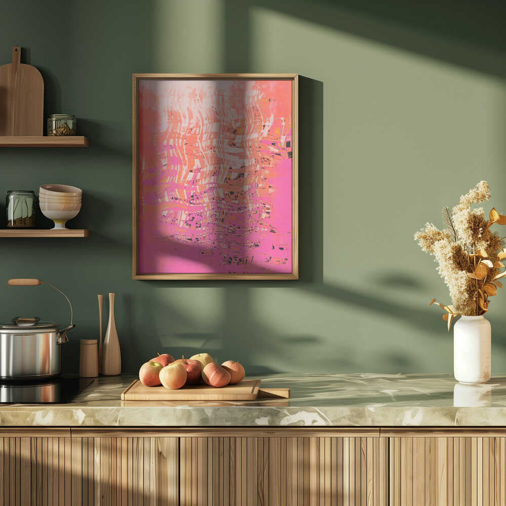 Vibrant Waves Poster