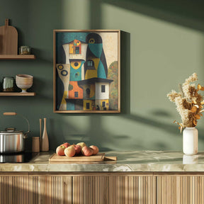 Whimsical Dwellings Poster