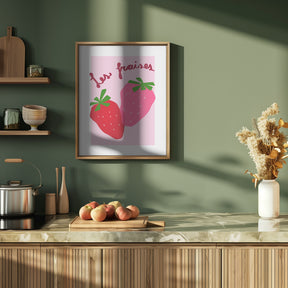 Les Fraises Poster