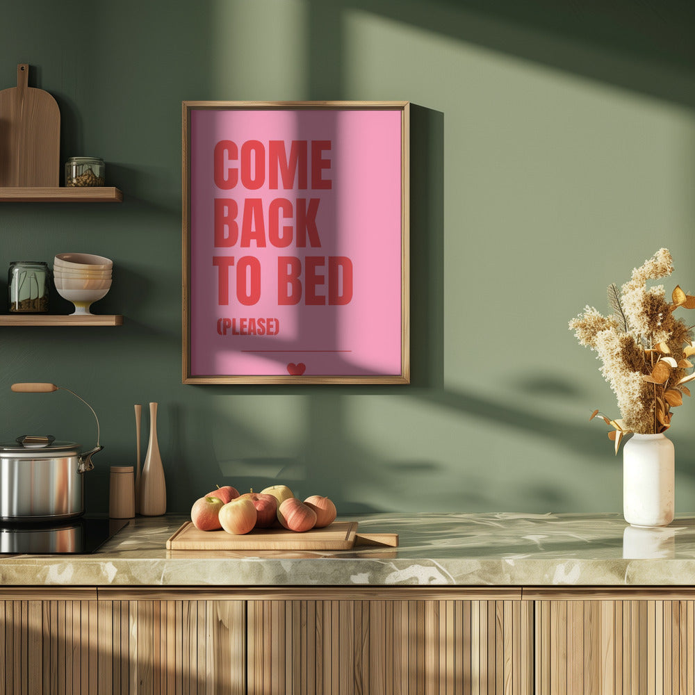 Come Back to Bed Poster