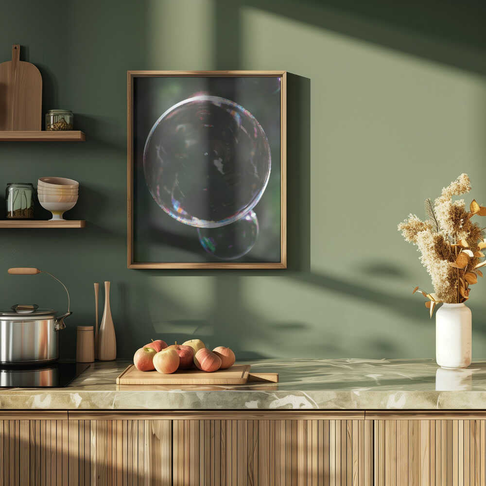 Ethereal Spheres Poster