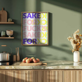 Vivid Repetition Poster