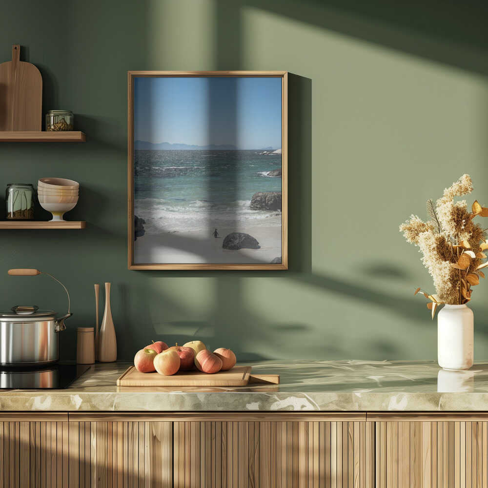 Penguin's Beach Walk Poster