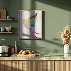 Colorful Bird Poster