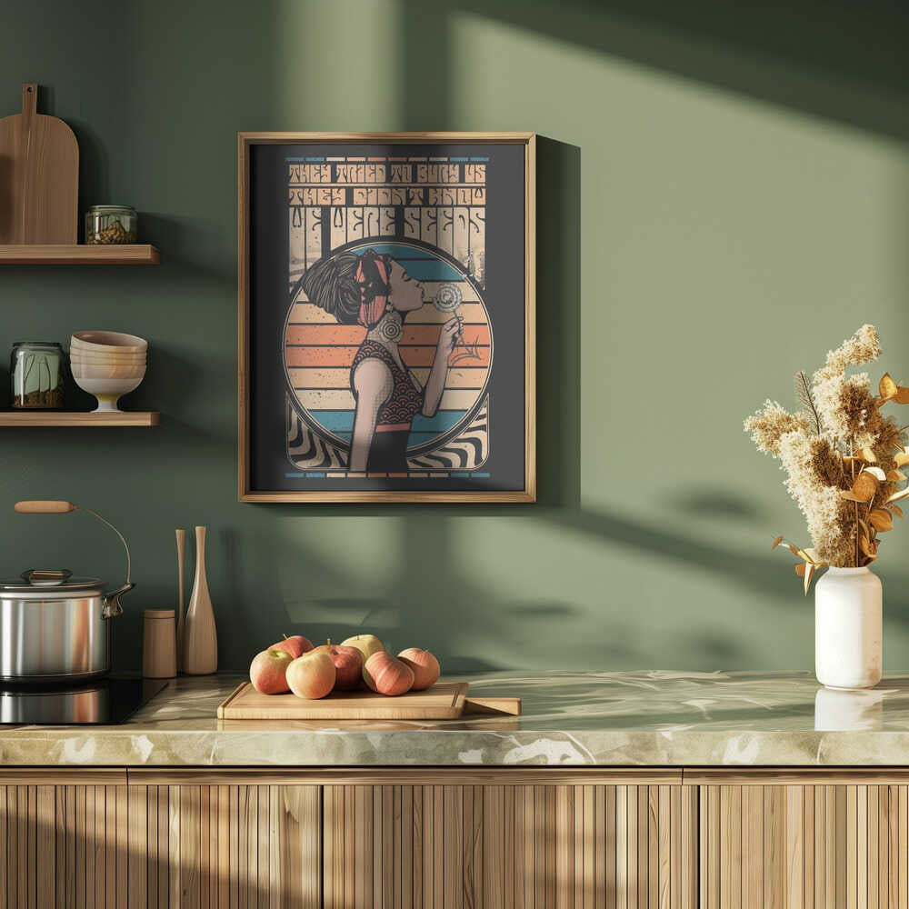 Peace Hippie Quote Poster