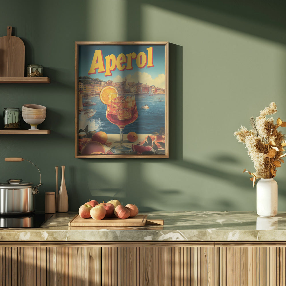 Aperol Vintage Commercial Poster