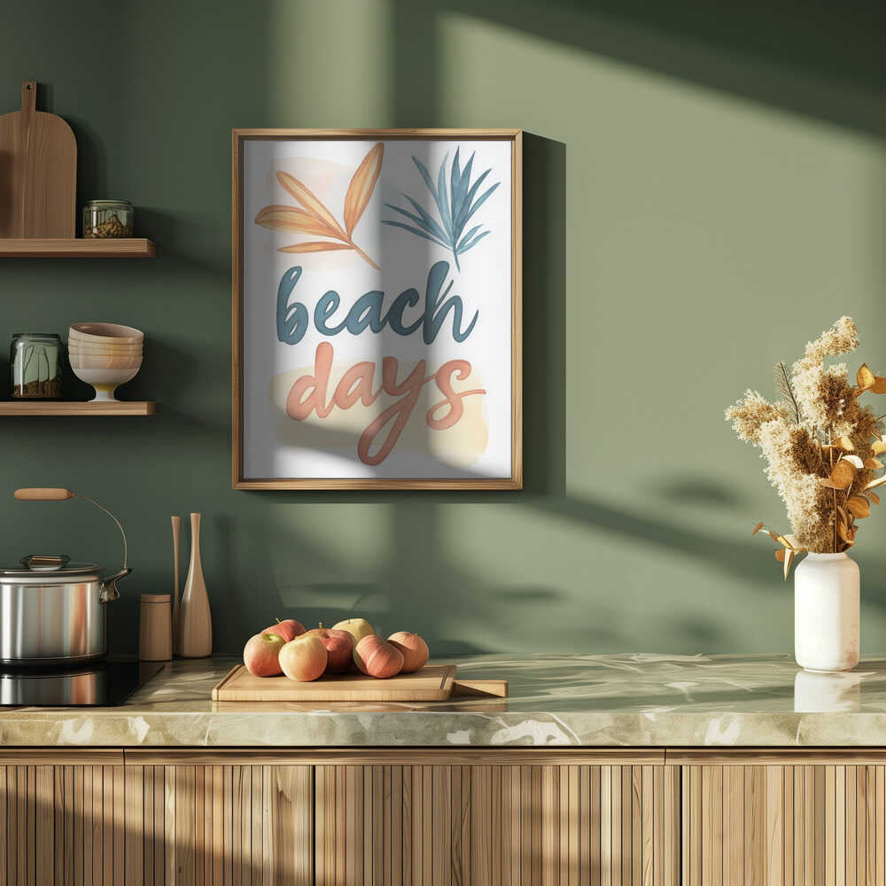 Sandy Serenity Poster