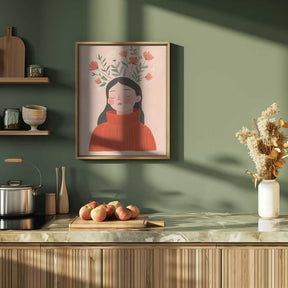 Floral Serenity Poster
