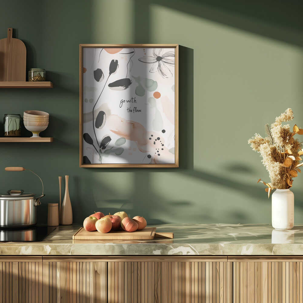 Fluid Harmony Poster