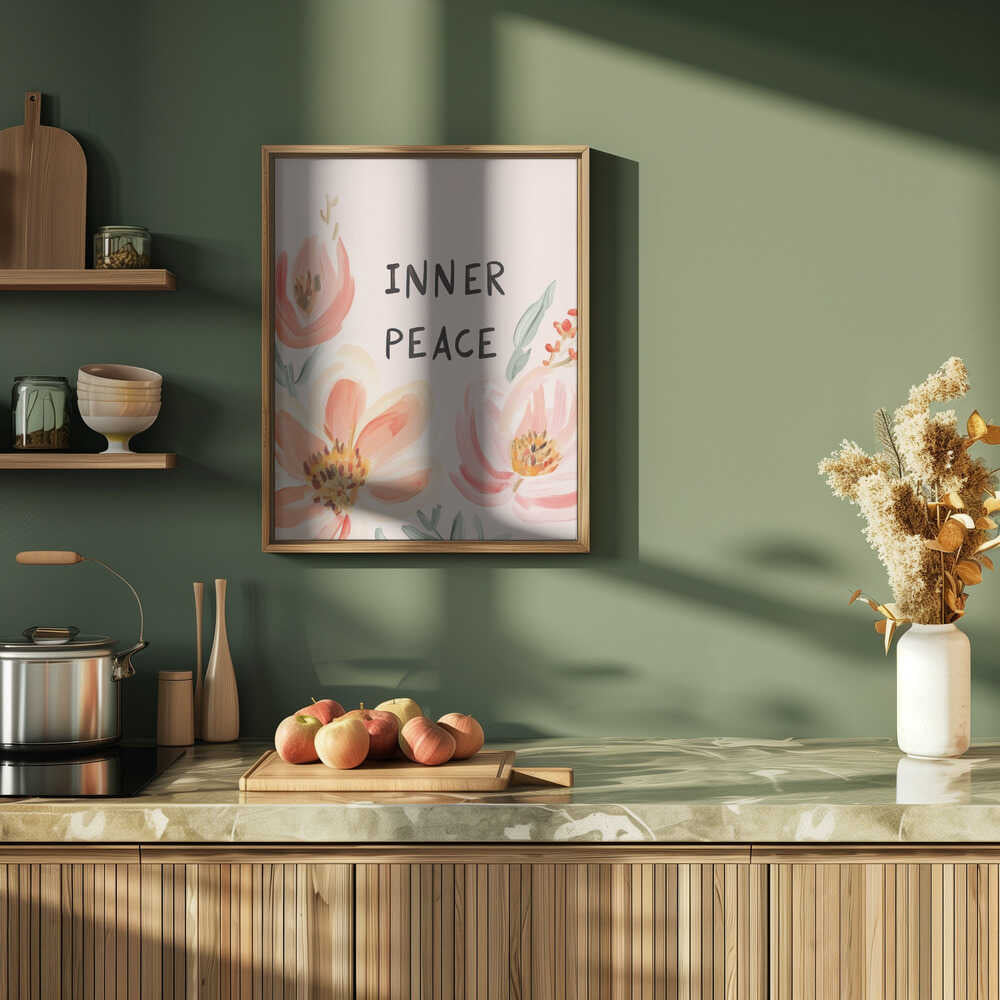 Tranquil Blossoms Poster