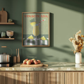 Pina Colada Delight Poster