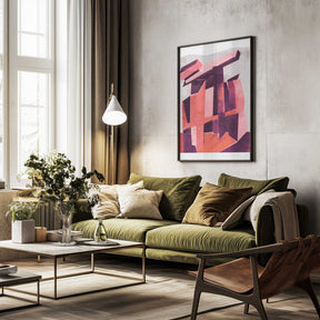 Geometric Symphony Poster