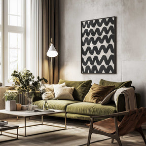 Zigzag Rhythm Poster