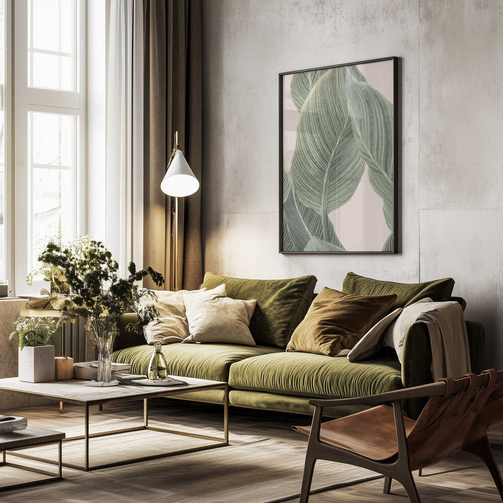 Calla Leaf Poster