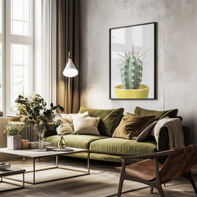 Spikey Cactus Poster