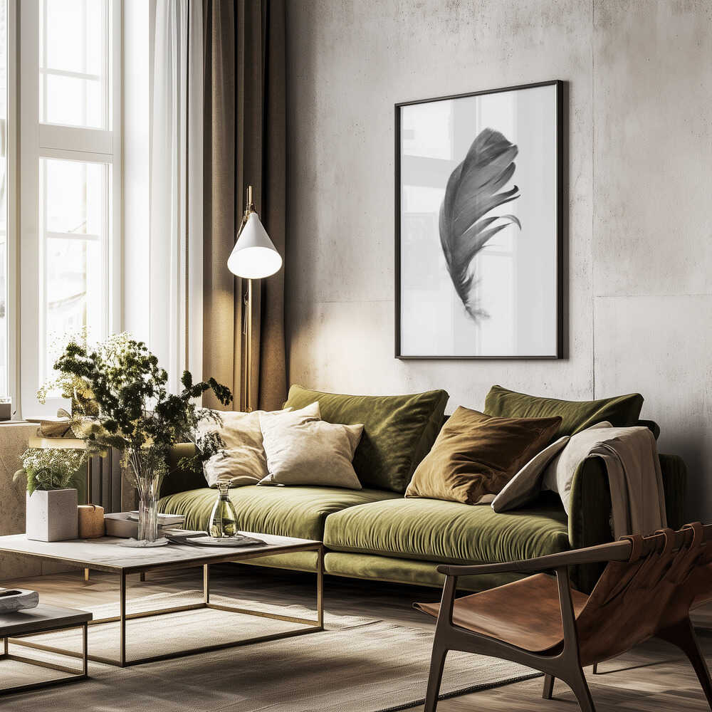 Feather Poster