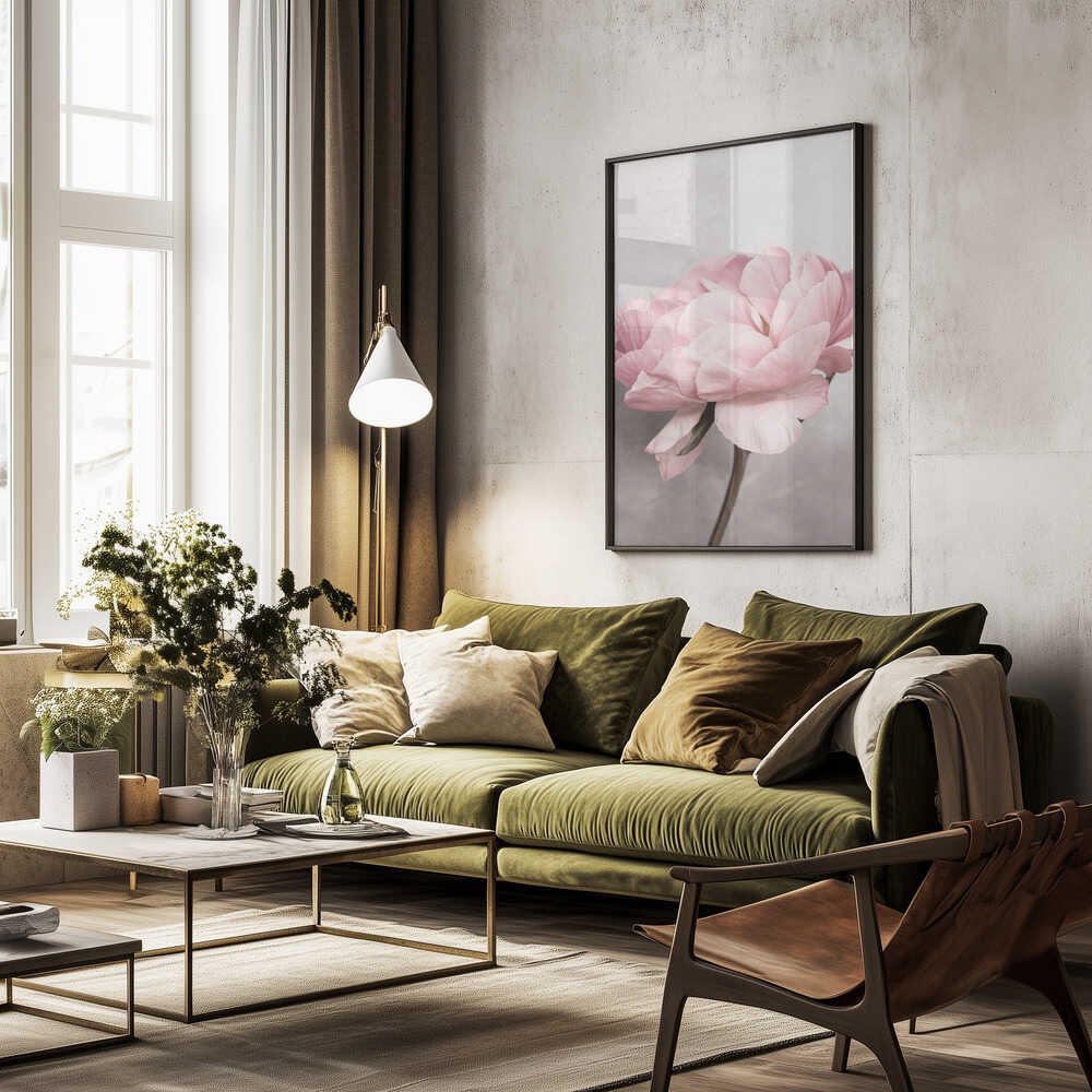 Peony Poster