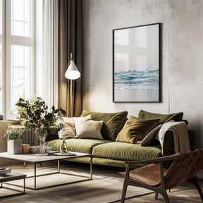 Abstract Waves Poster