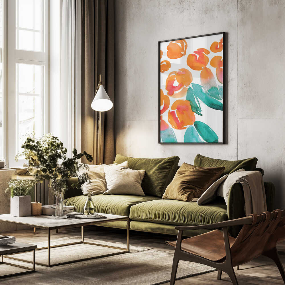 Alicia bouquet II Poster