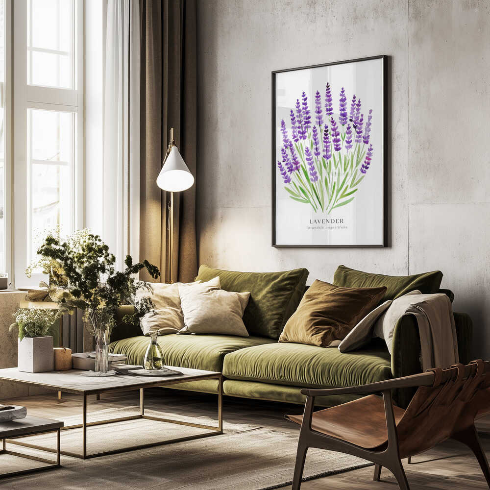 Lavender I Poster