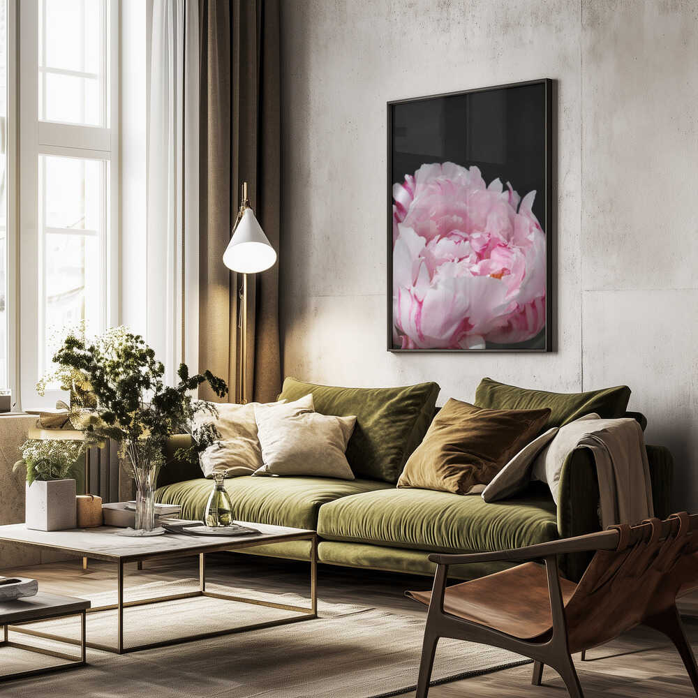Pink peony VIII Poster