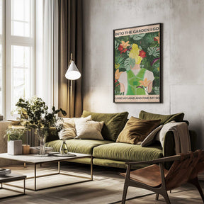 Into the Garden (blonde) Poster