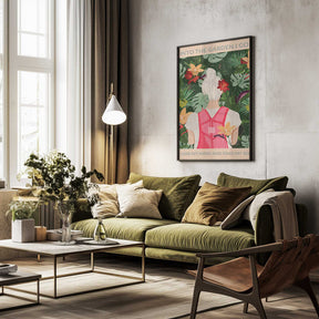 Into the Garden (grey) Poster