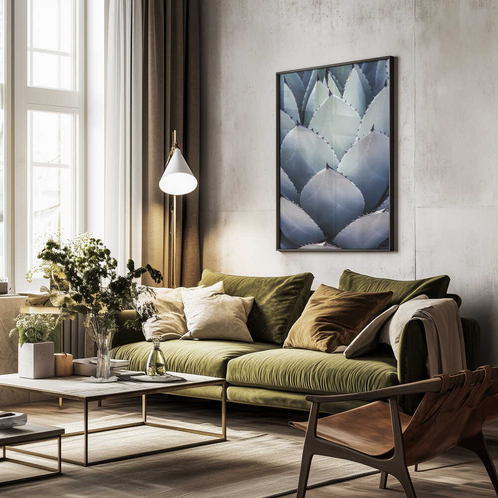 Agave Geometry Poster