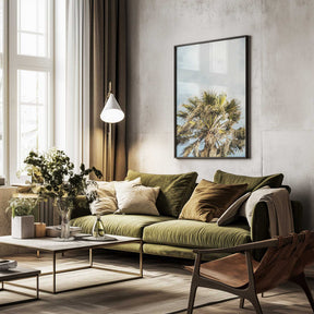 Sunlit Fronds Poster