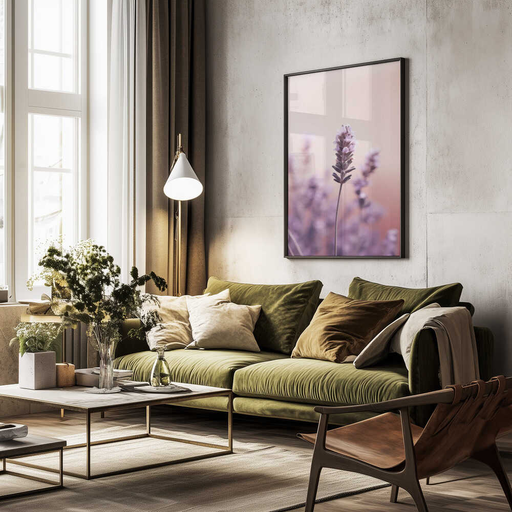 Lavender Serenity Poster