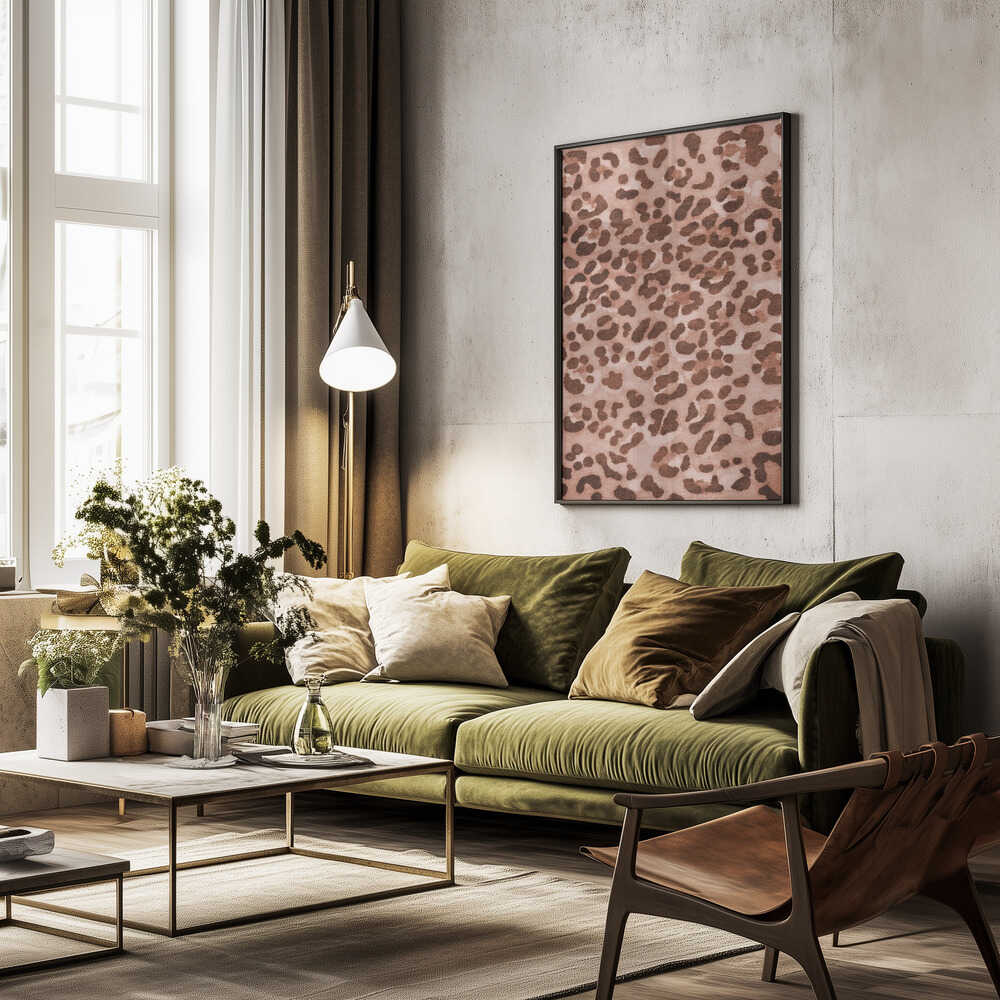 Spotted Elegance Poster