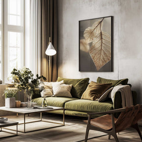 Ethereal Leaves Poster