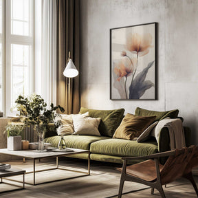 Ethereal Blooms Poster