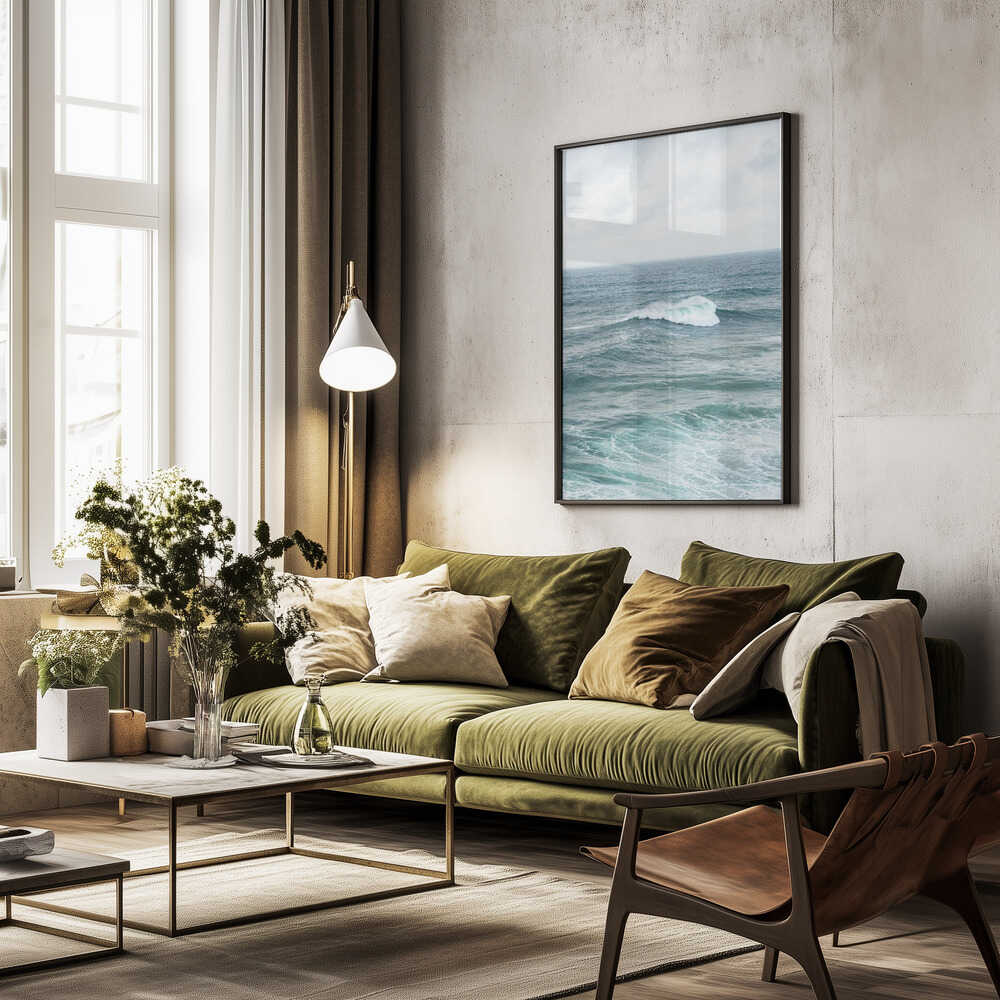 Atlantic Blues Poster