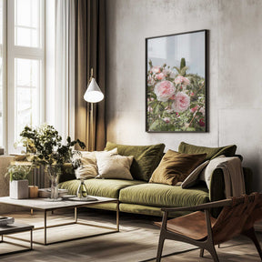 Garden Roses Poster