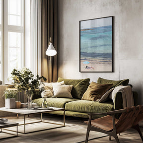 Italian beach 3 Poster