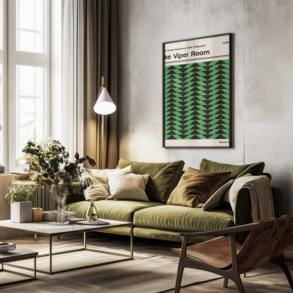 Viper Room Retro Poster