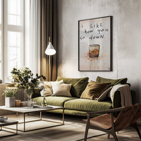 I like how you go down Poster