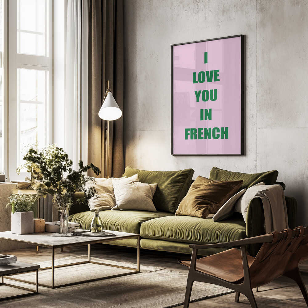 Frenchlovegreen Ratioiso Poster