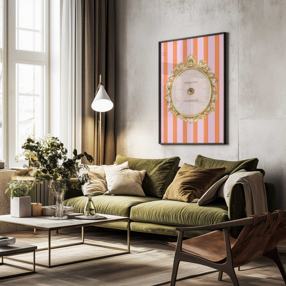 Champagnepinkorange Ratio2x3 Poster