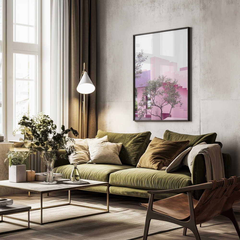 La Muralla Garden Poster