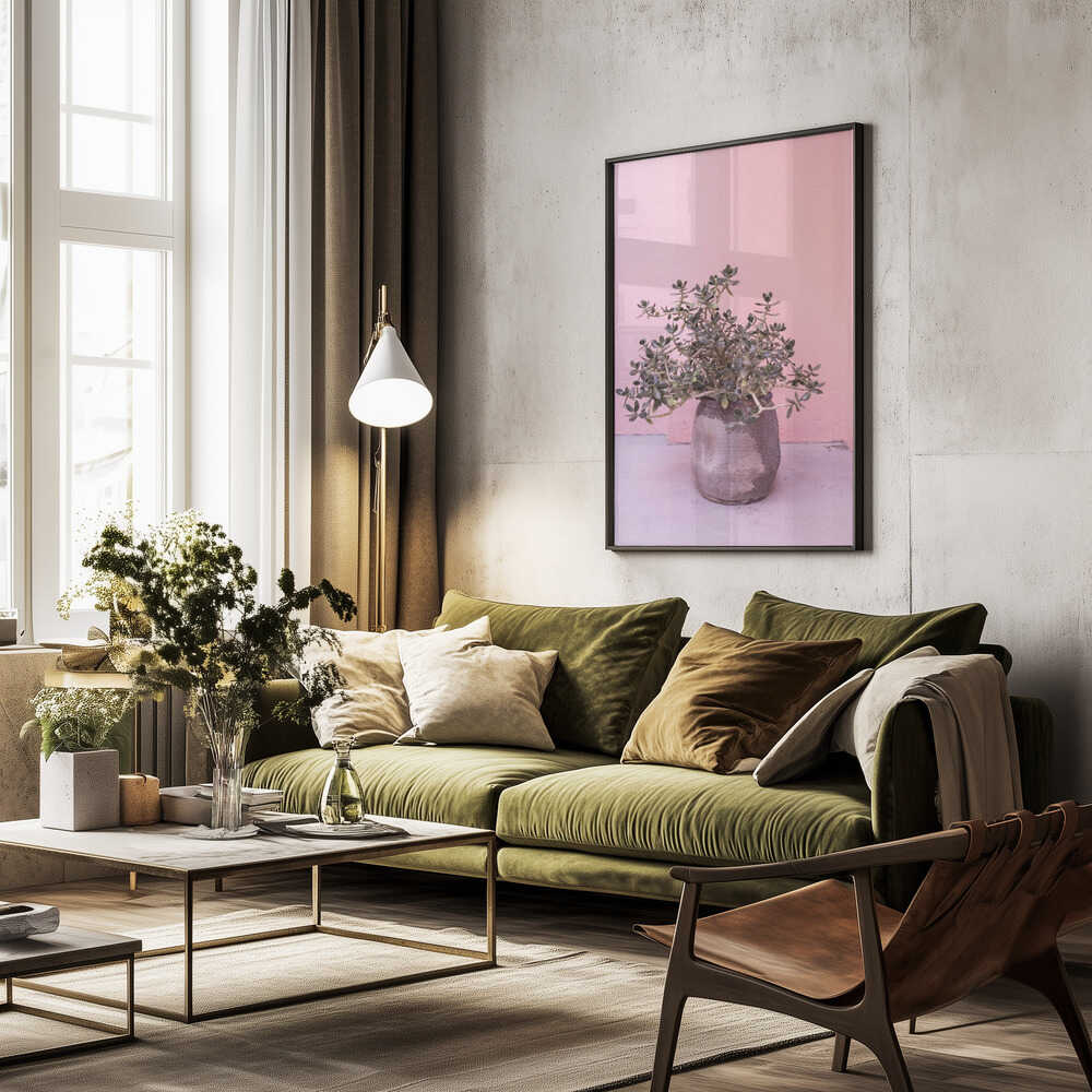 Spanish Rustic Succulent Poster