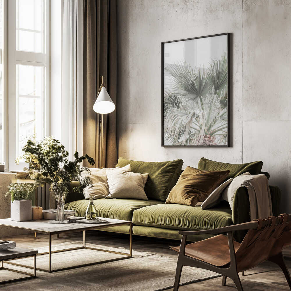 Palm Leaf Poster