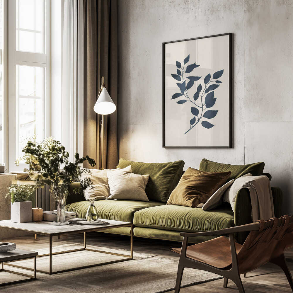 Botanical Silhouette 2 Poster