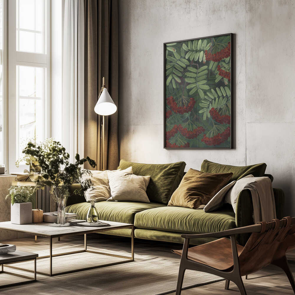 Rowann berries Poster