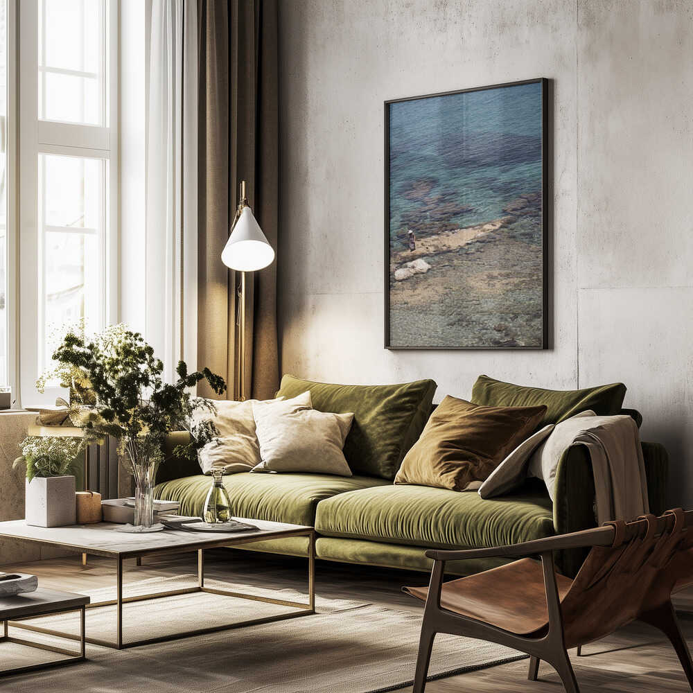 Italian Coastal Serenity #3 Poster